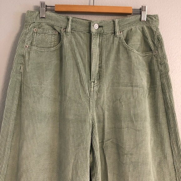 ✨SOLD✨FREE PEOPLE Ellie Corduroy Wide Leg High Rise Jeans (Size 31) NWOT $128 - Picture 5 of 10